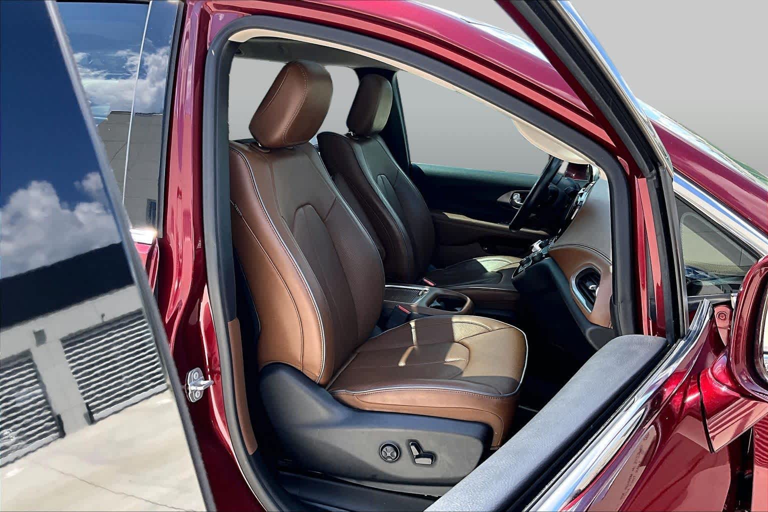 2018 Chrysler Pacifica Hybrid Limited Velvet Red Pearlcoat at Group 1 Toyota Southwest