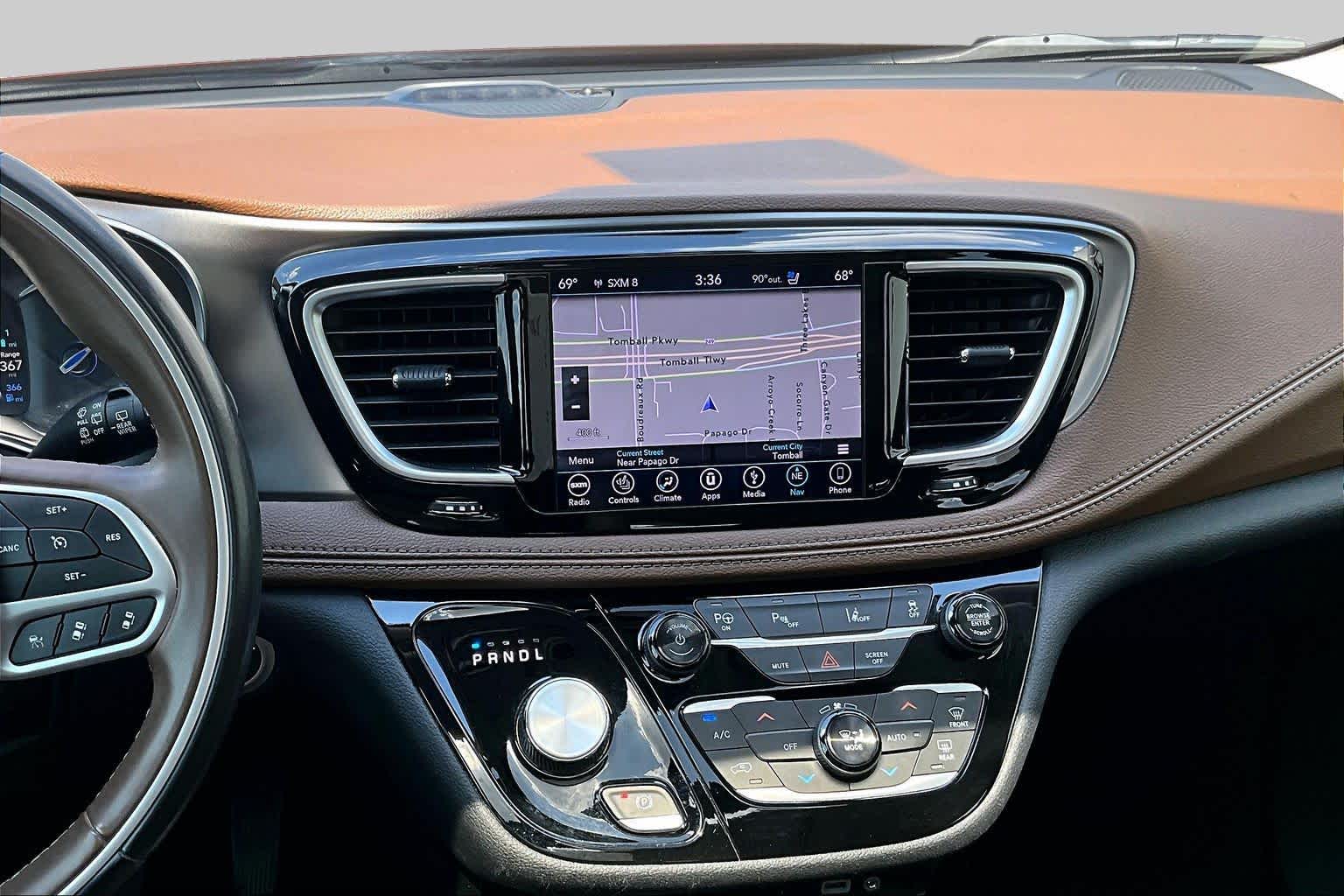 2018 Chrysler Pacifica Hybrid Limited Velvet Red Pearlcoat at Group 1 Toyota Southwest