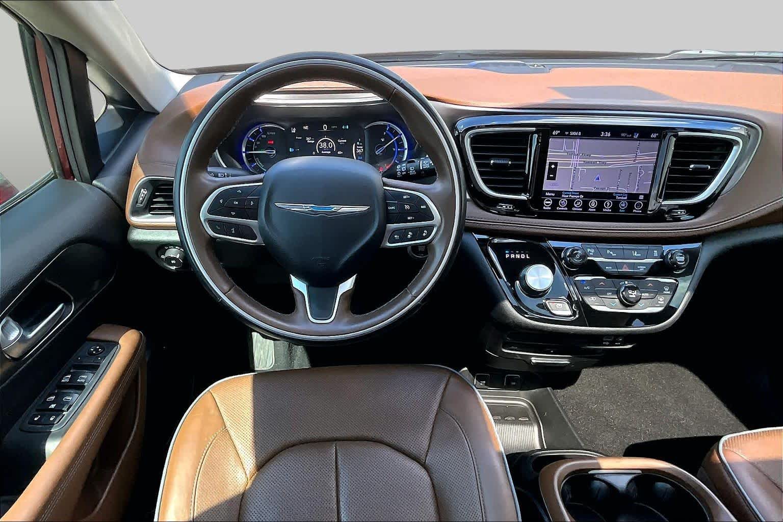 2018 Chrysler Pacifica Hybrid Limited Velvet Red Pearlcoat at Group 1 Toyota Southwest