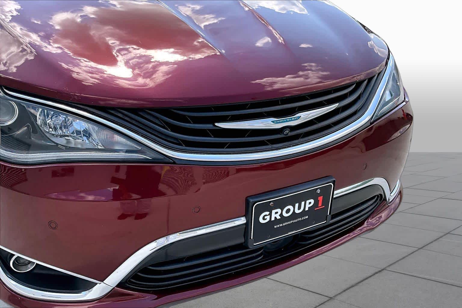2018 Chrysler Pacifica Hybrid Limited Velvet Red Pearlcoat at Group 1 Toyota Southwest