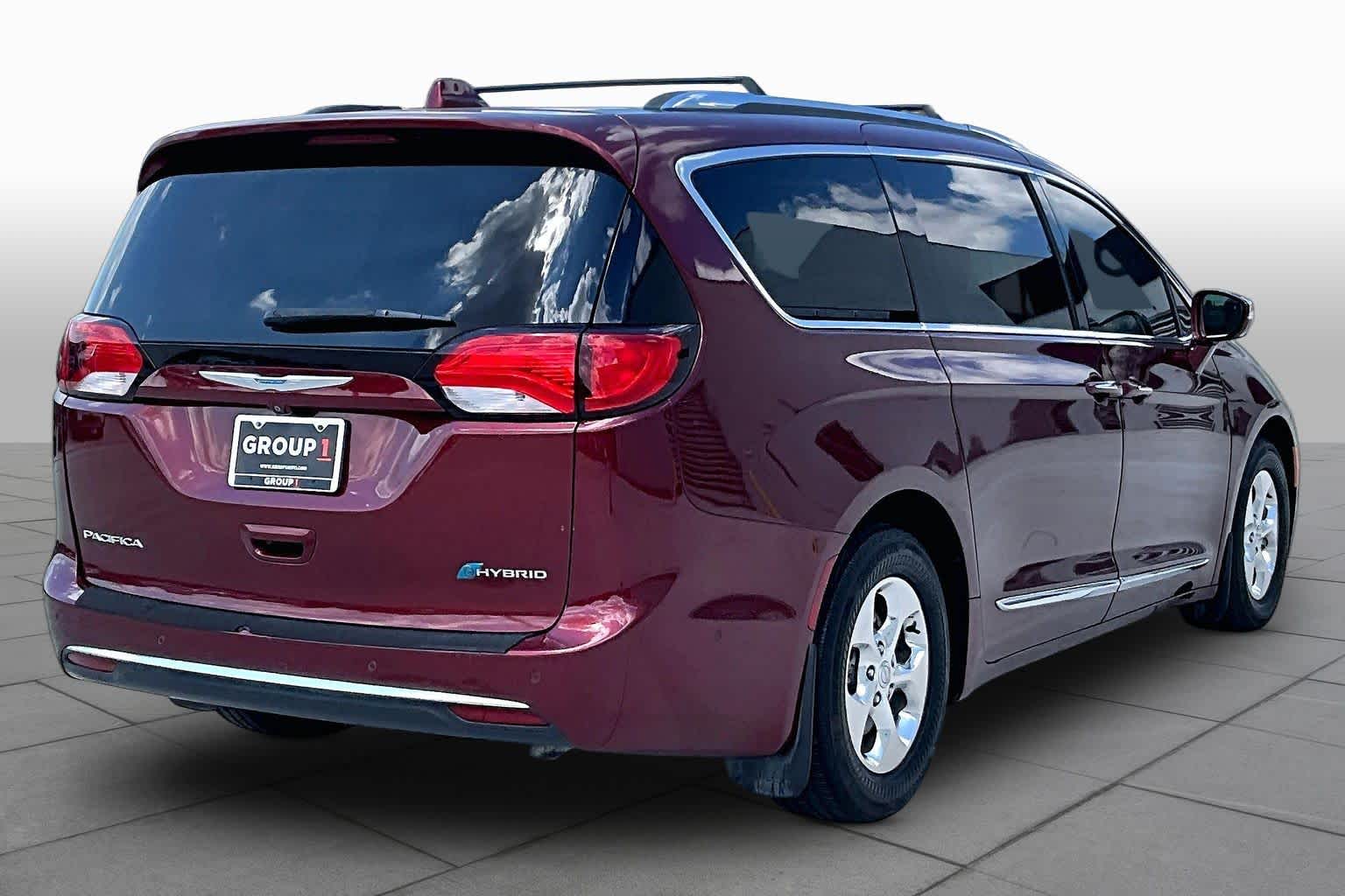 2018 Chrysler Pacifica Hybrid Limited Velvet Red Pearlcoat at Group 1 Toyota Southwest
