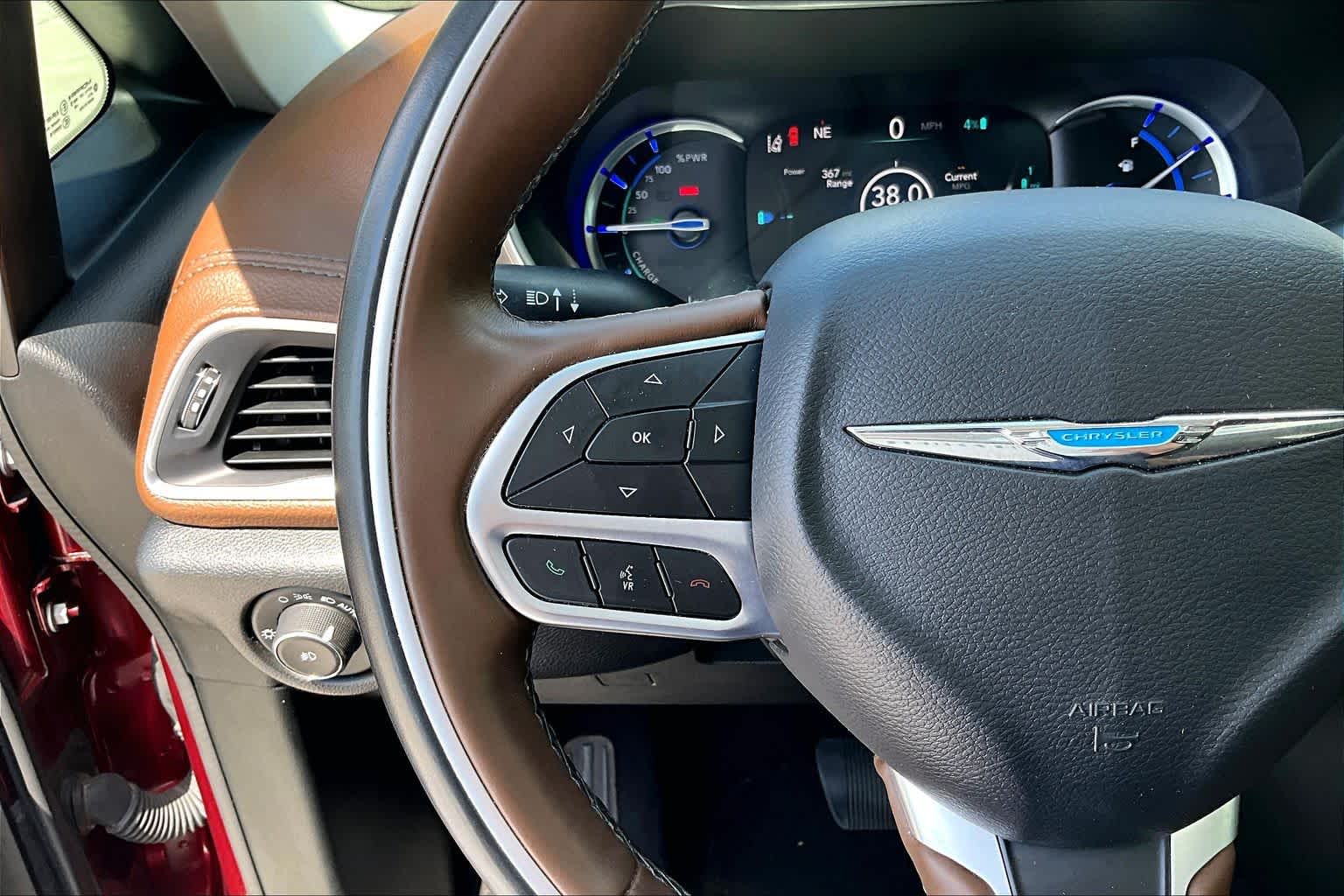 2018 Chrysler Pacifica Hybrid Limited Velvet Red Pearlcoat at Group 1 Toyota Southwest