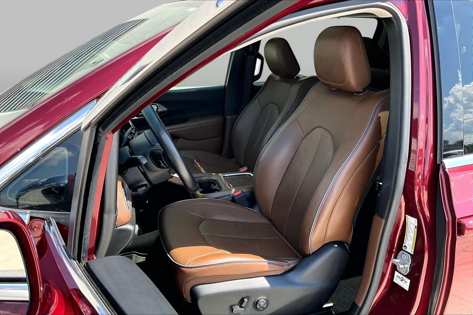 2018 Chrysler Pacifica Hybrid Limited Velvet Red Pearlcoat at Group 1 Toyota Southwest