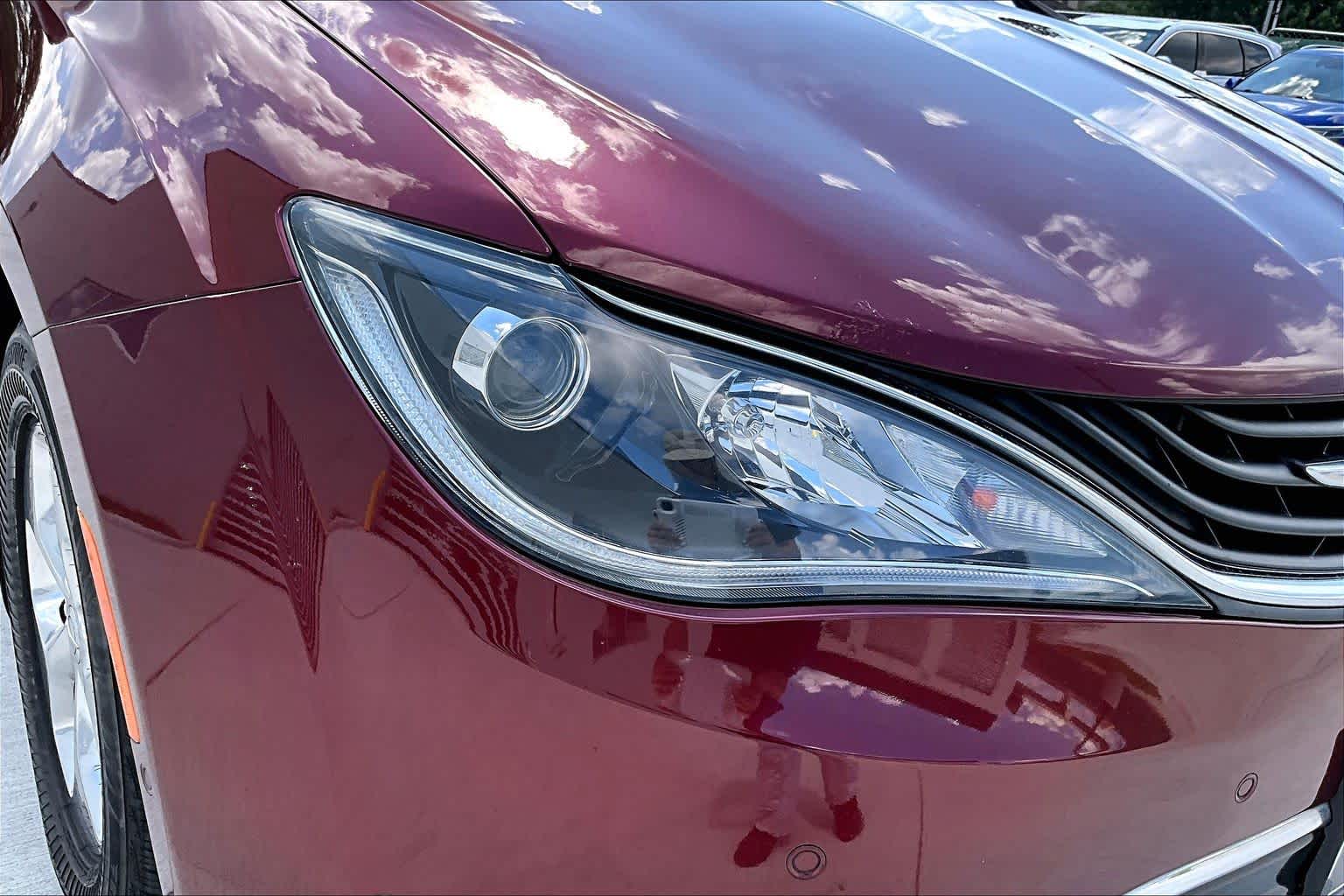 2018 Chrysler Pacifica Hybrid Limited Velvet Red Pearlcoat at Group 1 Toyota Southwest