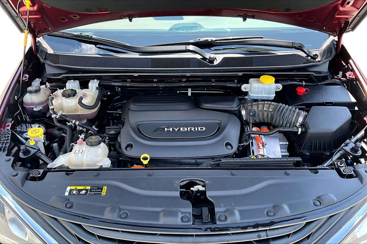2018 Chrysler Pacifica Hybrid Limited Velvet Red Pearlcoat at Group 1 Toyota Southwest