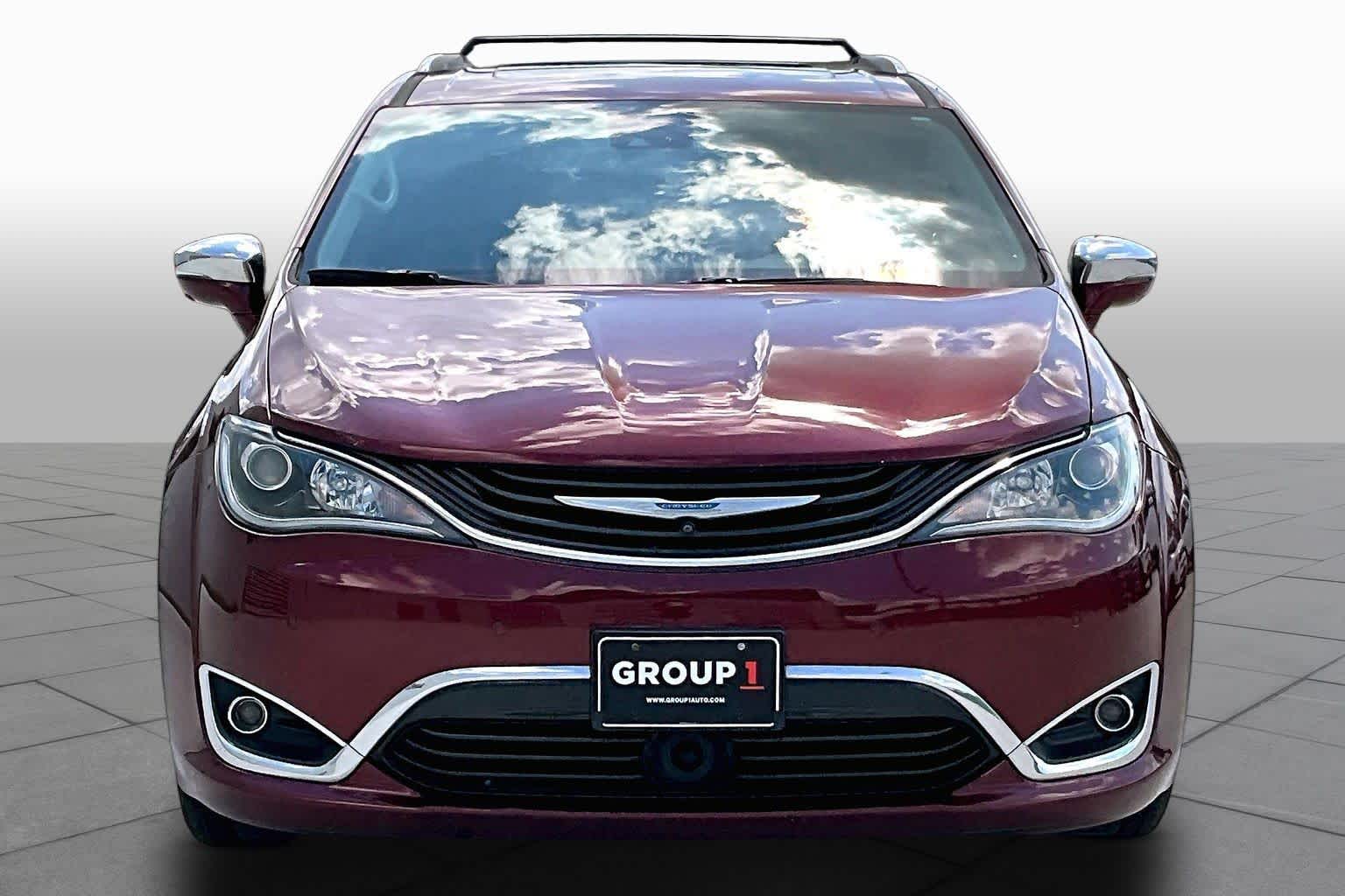 2018 Chrysler Pacifica Hybrid Limited Velvet Red Pearlcoat at Group 1 Toyota Southwest
