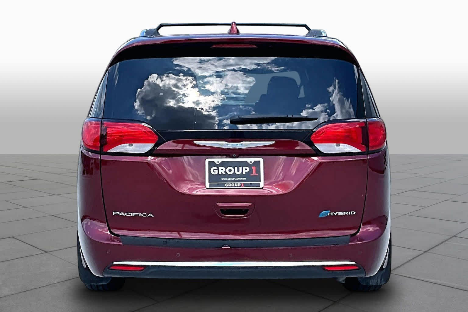2018 Chrysler Pacifica Hybrid Limited Velvet Red Pearlcoat at Group 1 Toyota Southwest