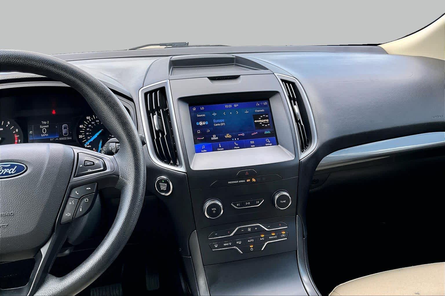 2020 Ford Edge SE Agate Black at Tomball Ford