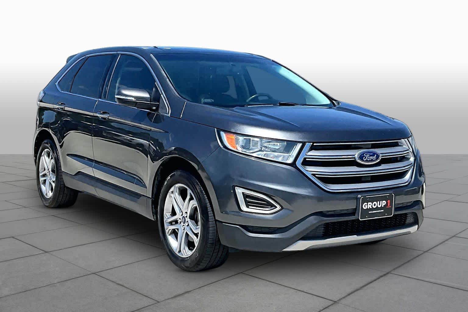 2016 Ford Edge Titanium Magnetic at Tomball Ford