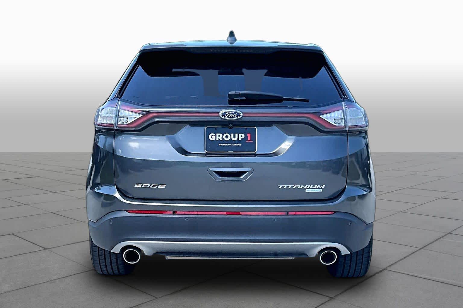 2016 Ford Edge Titanium Magnetic at Tomball Ford