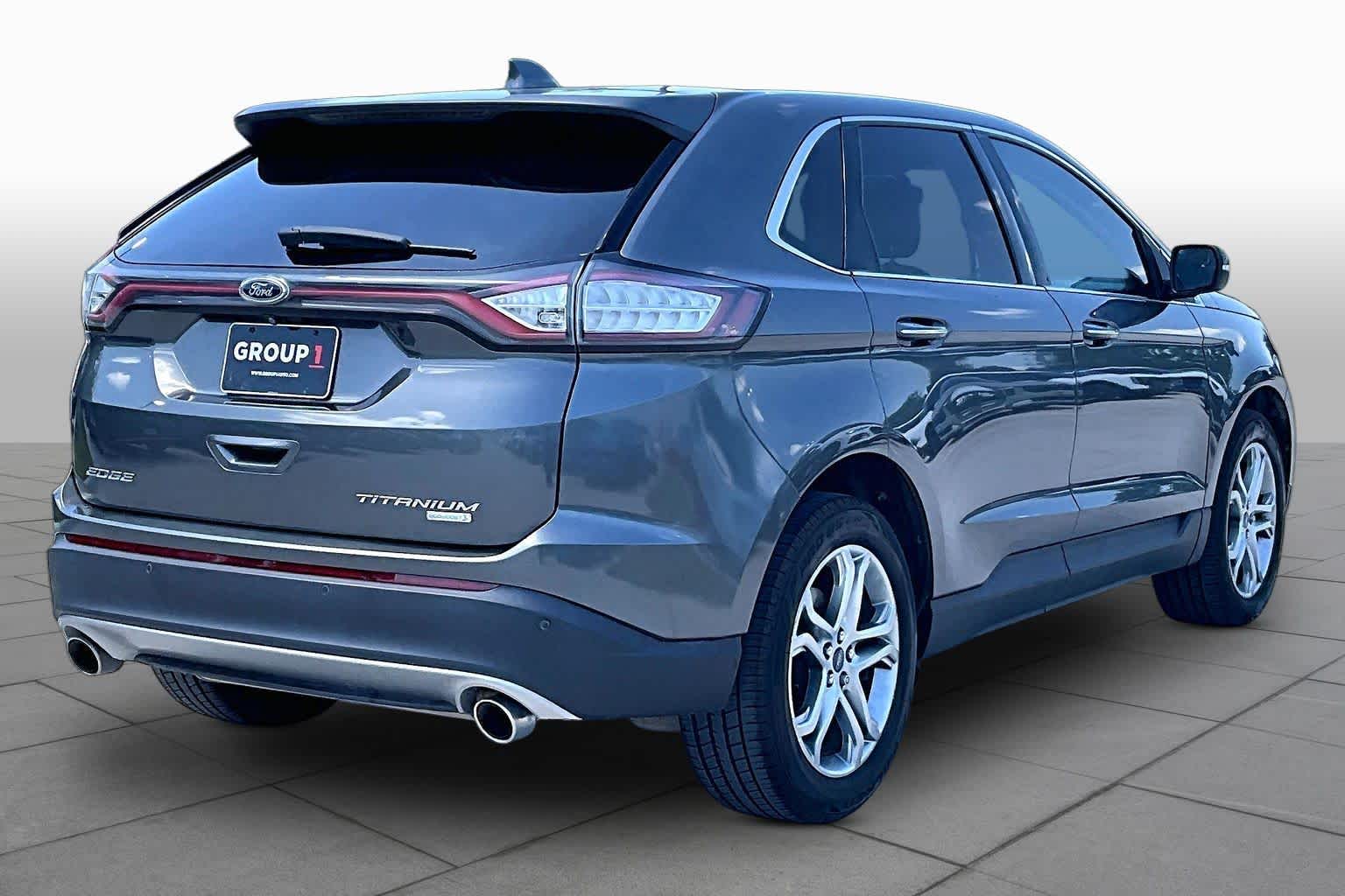 2016 Ford Edge Titanium Magnetic at Tomball Ford