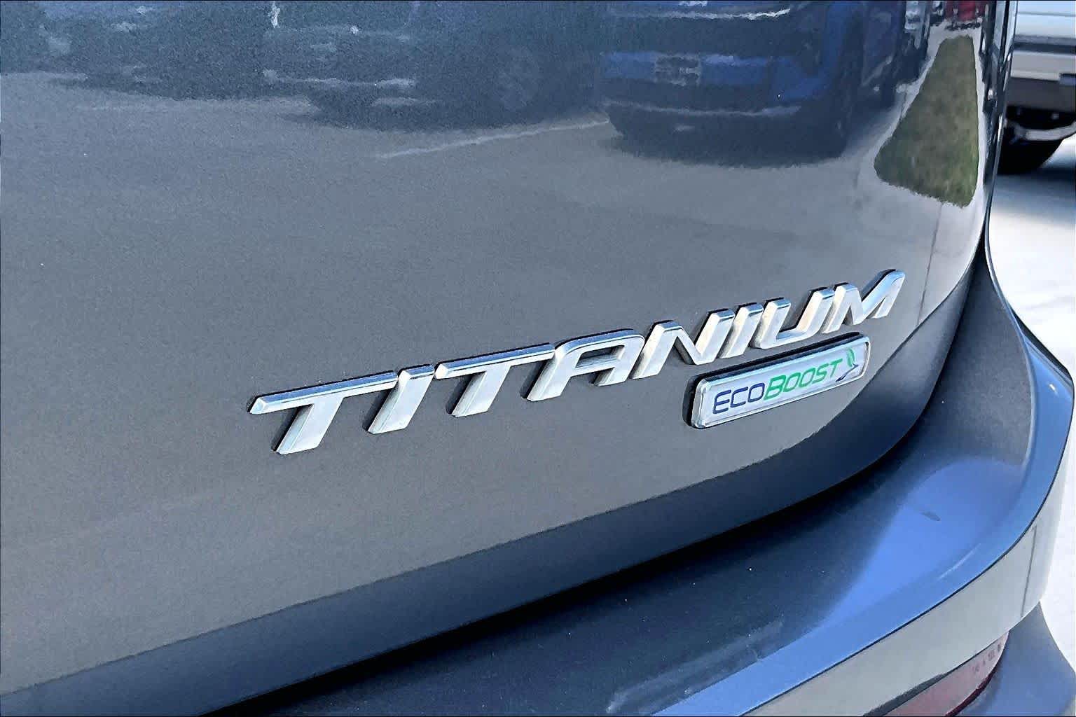 2016 Ford Edge Titanium Magnetic at Tomball Ford