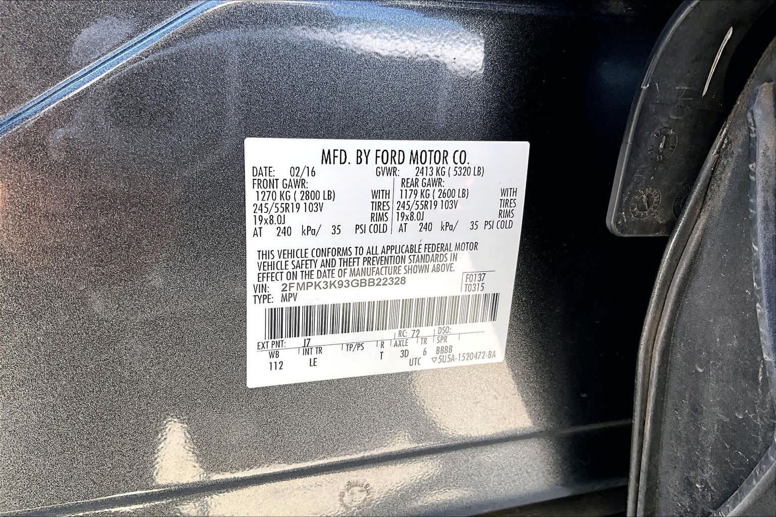 2016 Ford Edge Titanium Magnetic at Tomball Ford