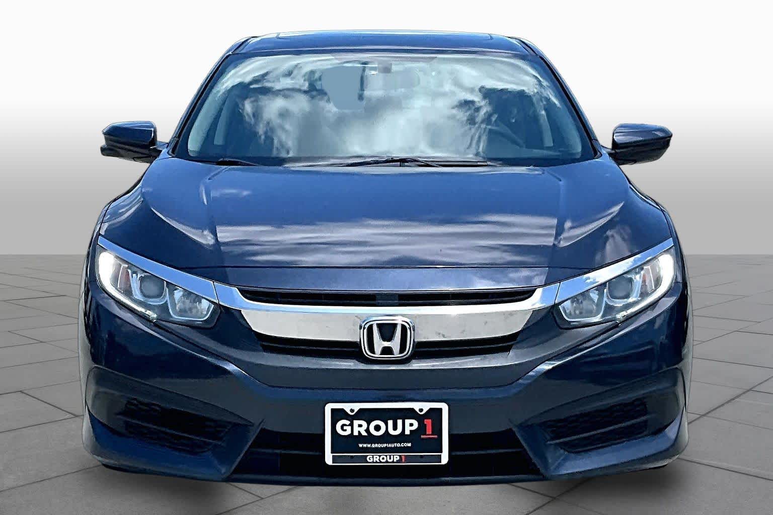 2018 Honda Civic Sedan EX Modern Steel Metallic at HGreg Houston