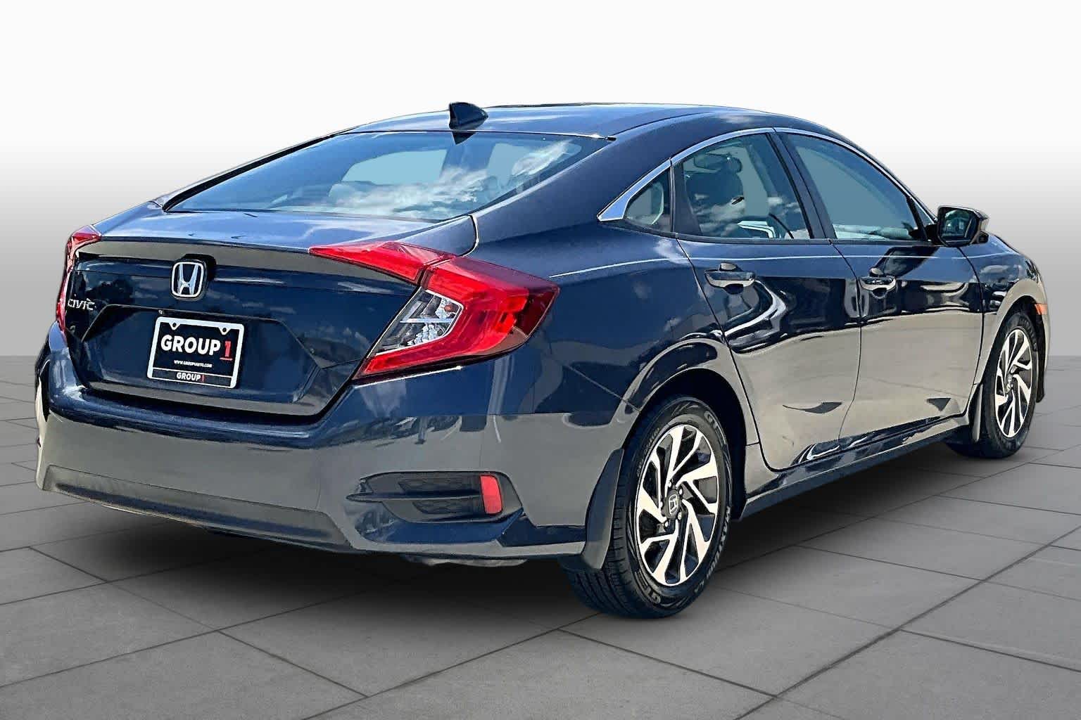 2018 Honda Civic Sedan EX Modern Steel Metallic at HGreg Houston