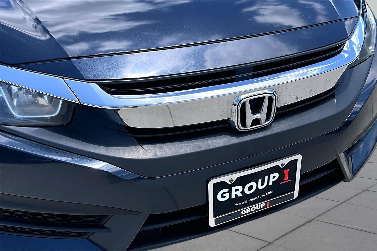 2018 Honda Civic Sedan EX Modern Steel Metallic at HGreg Houston