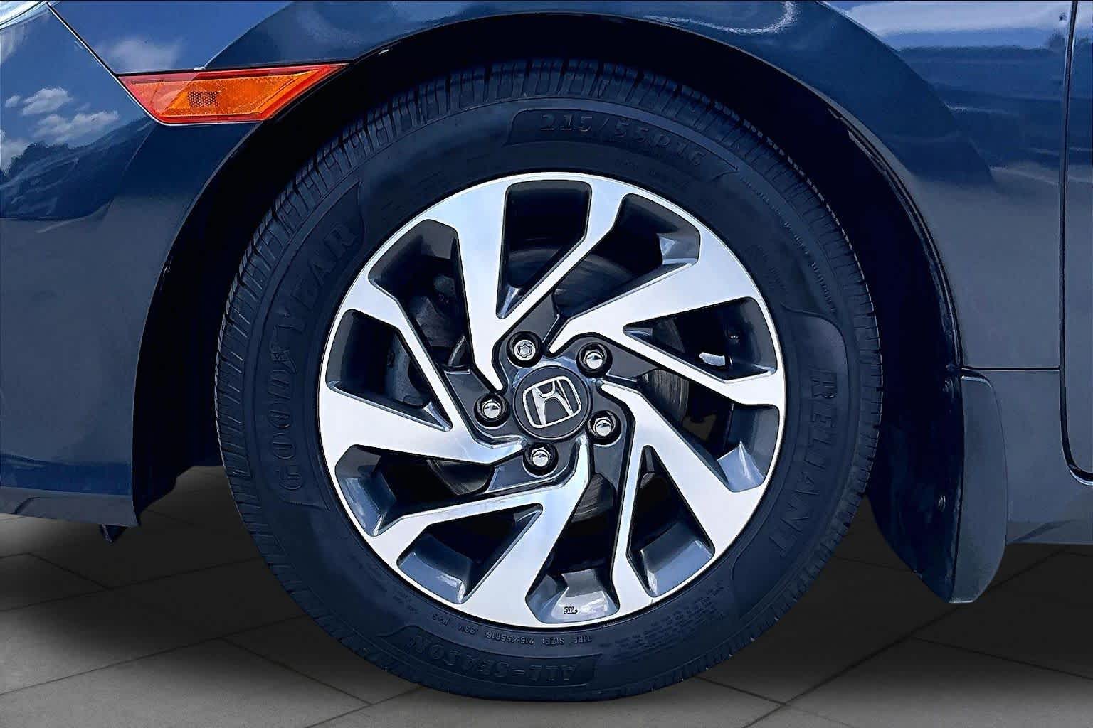 2018 Honda Civic Sedan EX Modern Steel Metallic at HGreg Houston