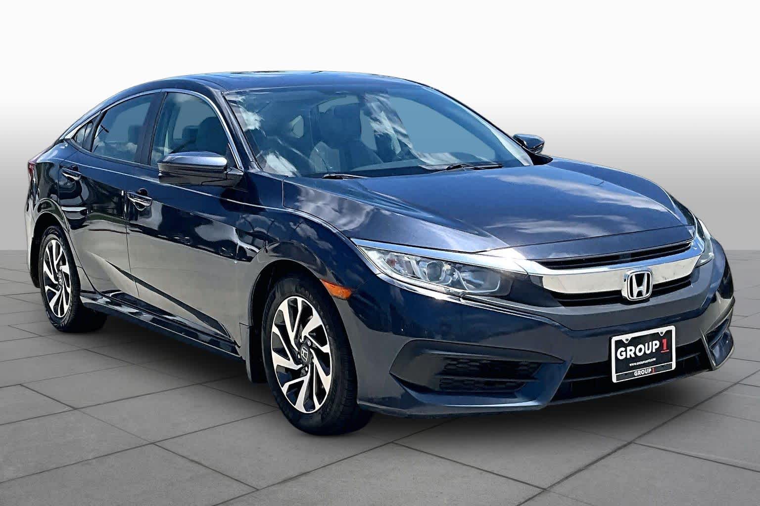 2018 Honda Civic Sedan EX Modern Steel Metallic at HGreg Houston