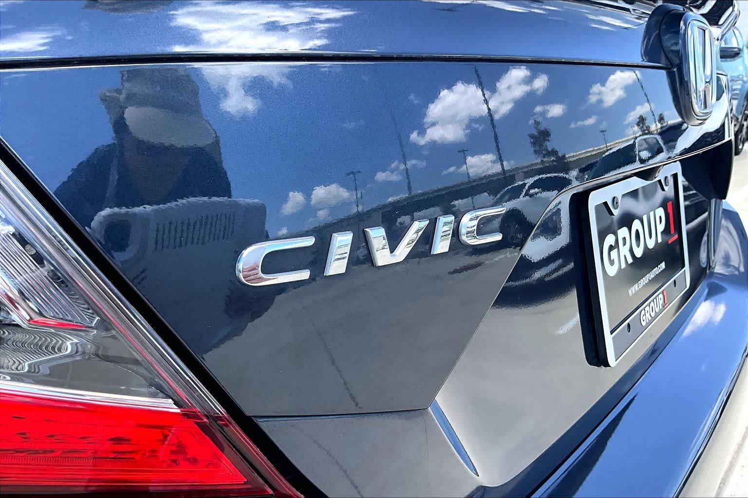 2018 Honda Civic Sedan EX Modern Steel Metallic at HGreg Houston