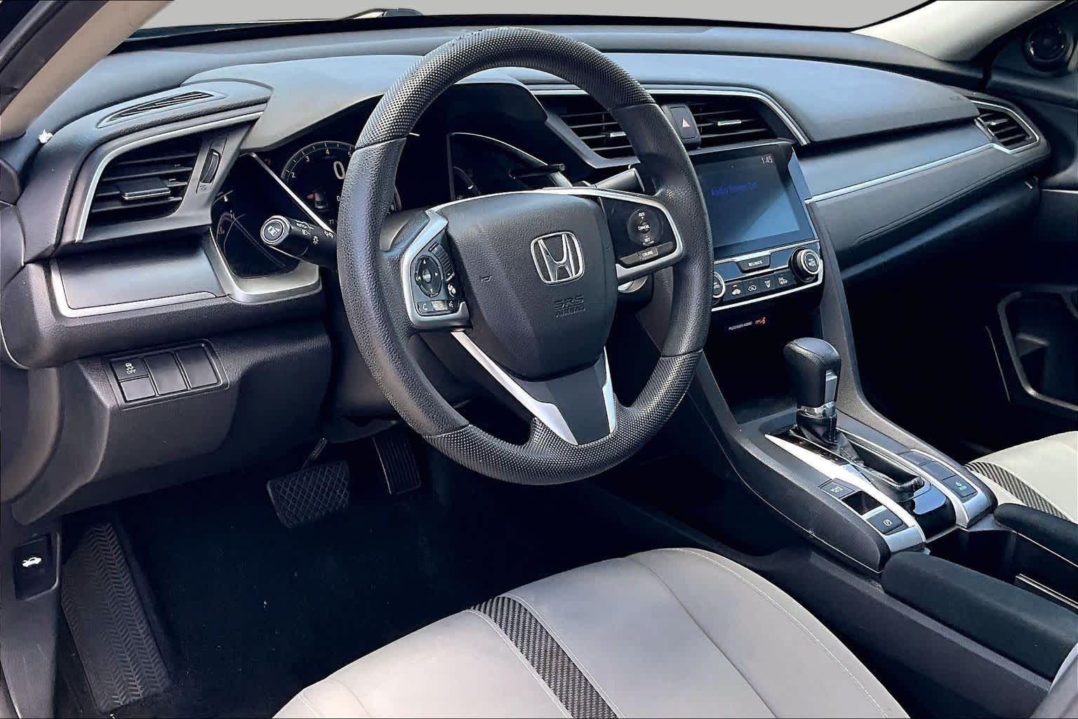 2018 Honda Civic Sedan EX Modern Steel Metallic at HGreg Houston
