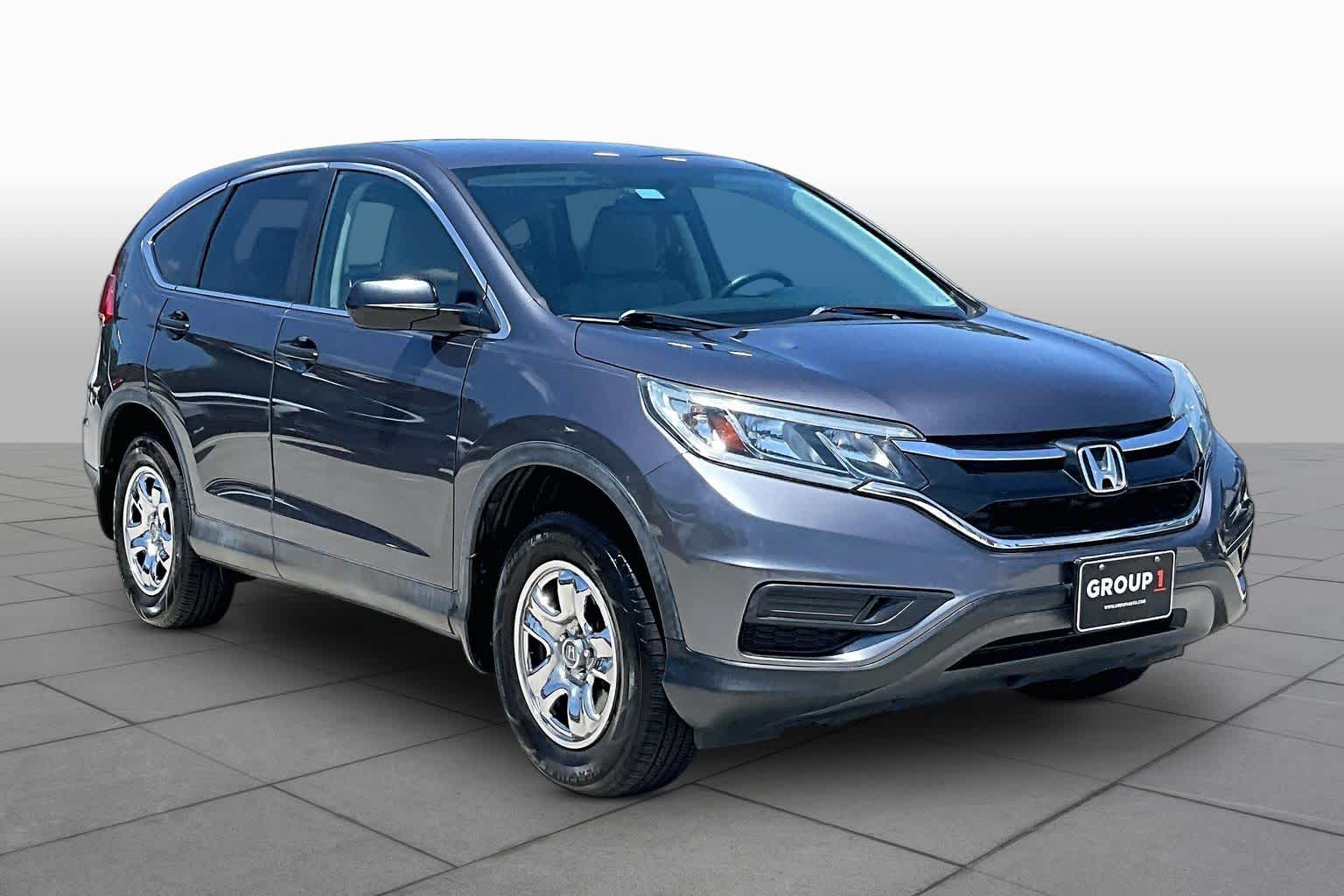 2016 Honda CR-V LX Modern Steel Metallic at AutoNation USA Katy