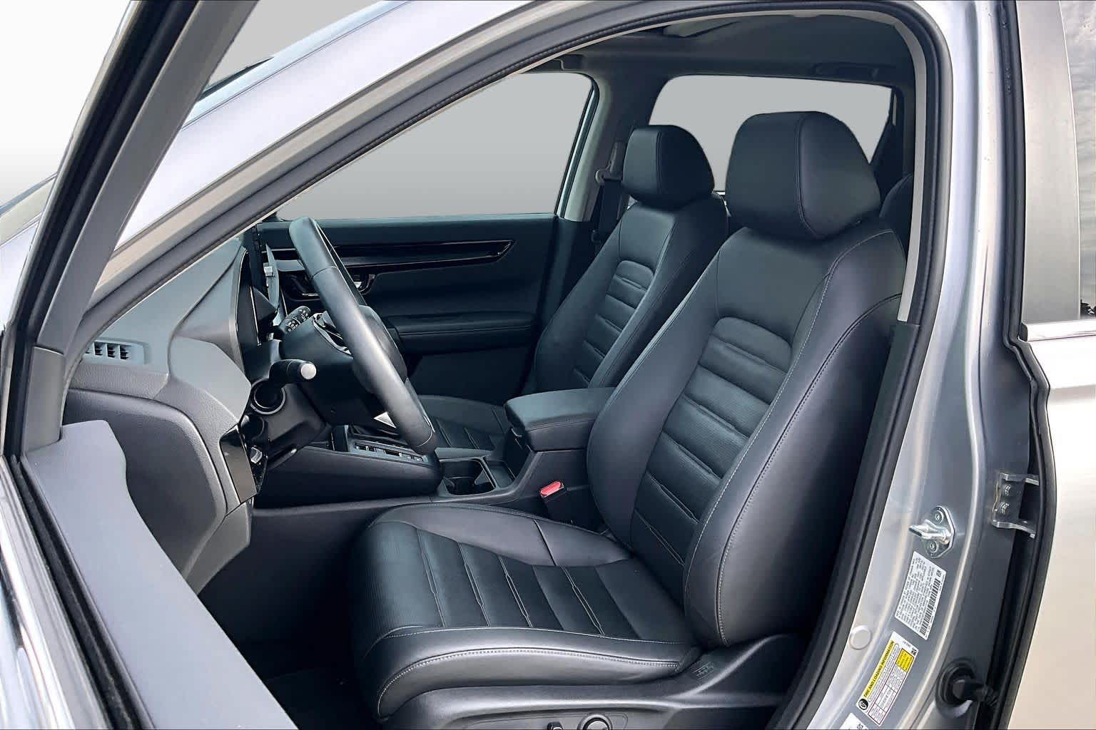 2024 Honda CR-V EX-L Lunar Silver Metallic at AutoNation Chevrolet Gulf Fwy