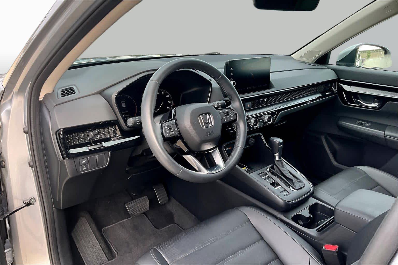 2024 Honda CR-V EX-L Lunar Silver Metallic at AutoNation Chevrolet Gulf Fwy