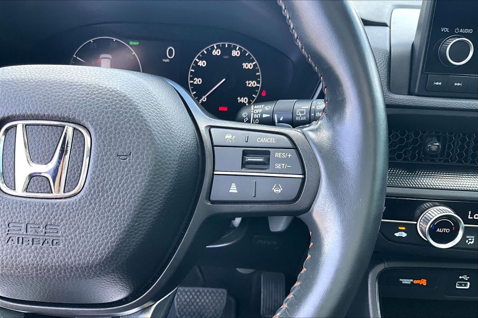 2023 Honda CR-V Hybrid Sport Crystal Black Pearl at Honda of Clear Lake