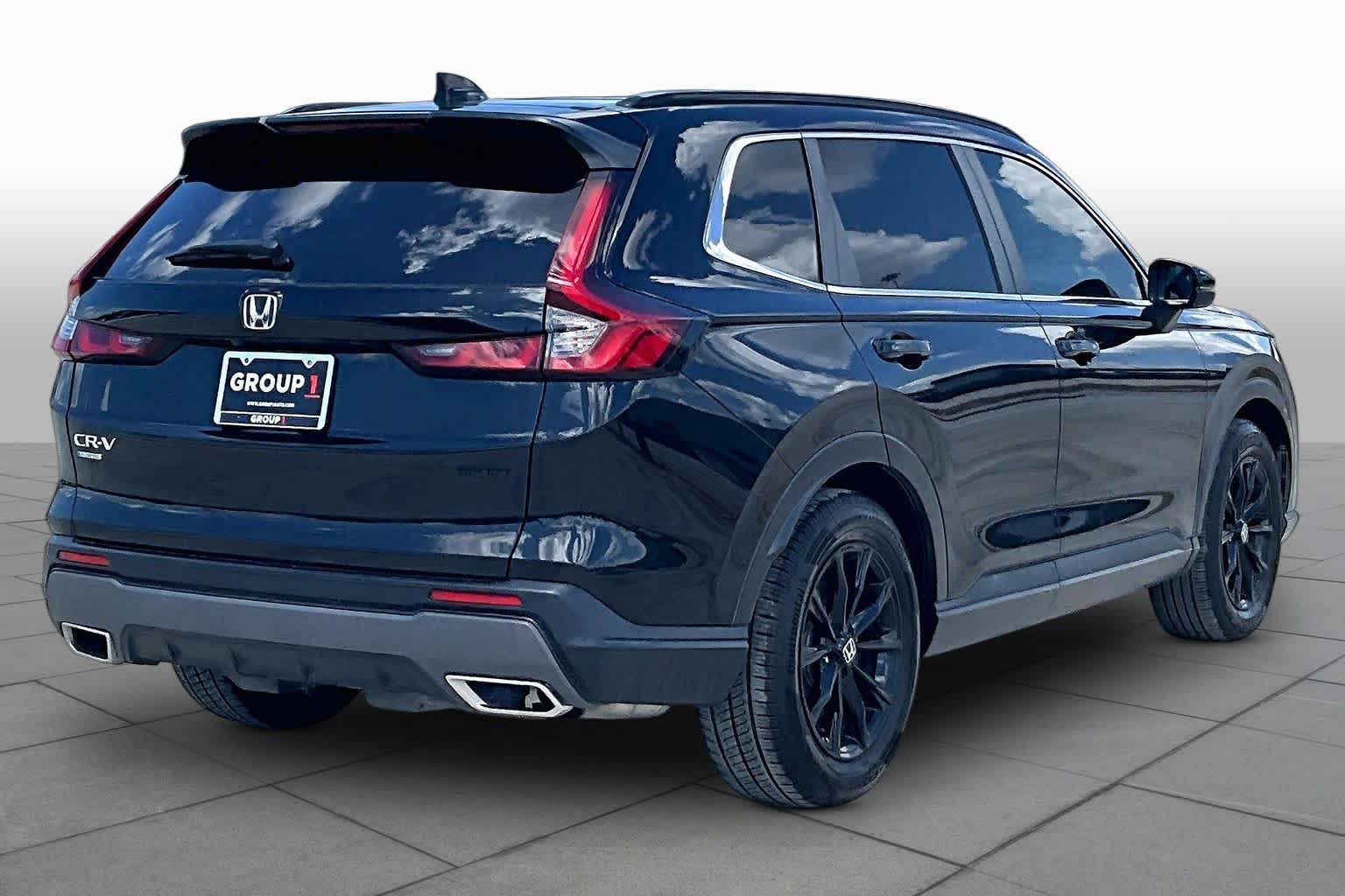 2023 Honda CR-V Hybrid Sport Crystal Black Pearl at Honda of Clear Lake