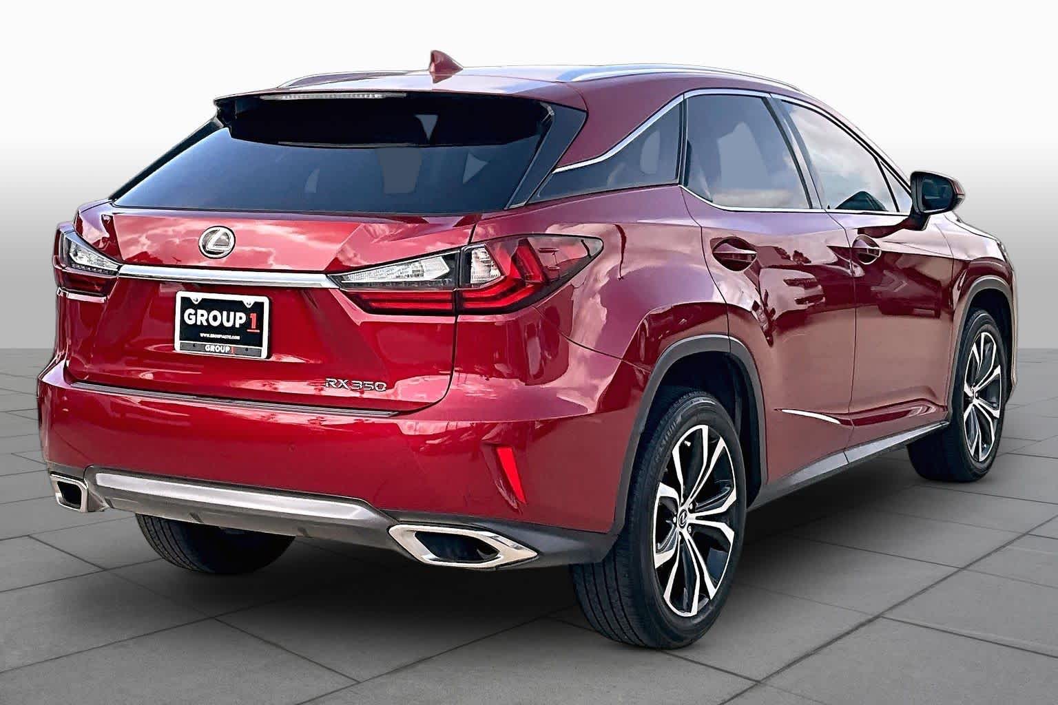 2019 Lexus RX 350  Matador Red Mica at Lexus of Clear Lake