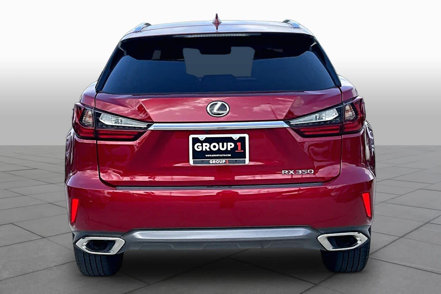2019 Lexus RX 350  Matador Red Mica at Lexus of Clear Lake
