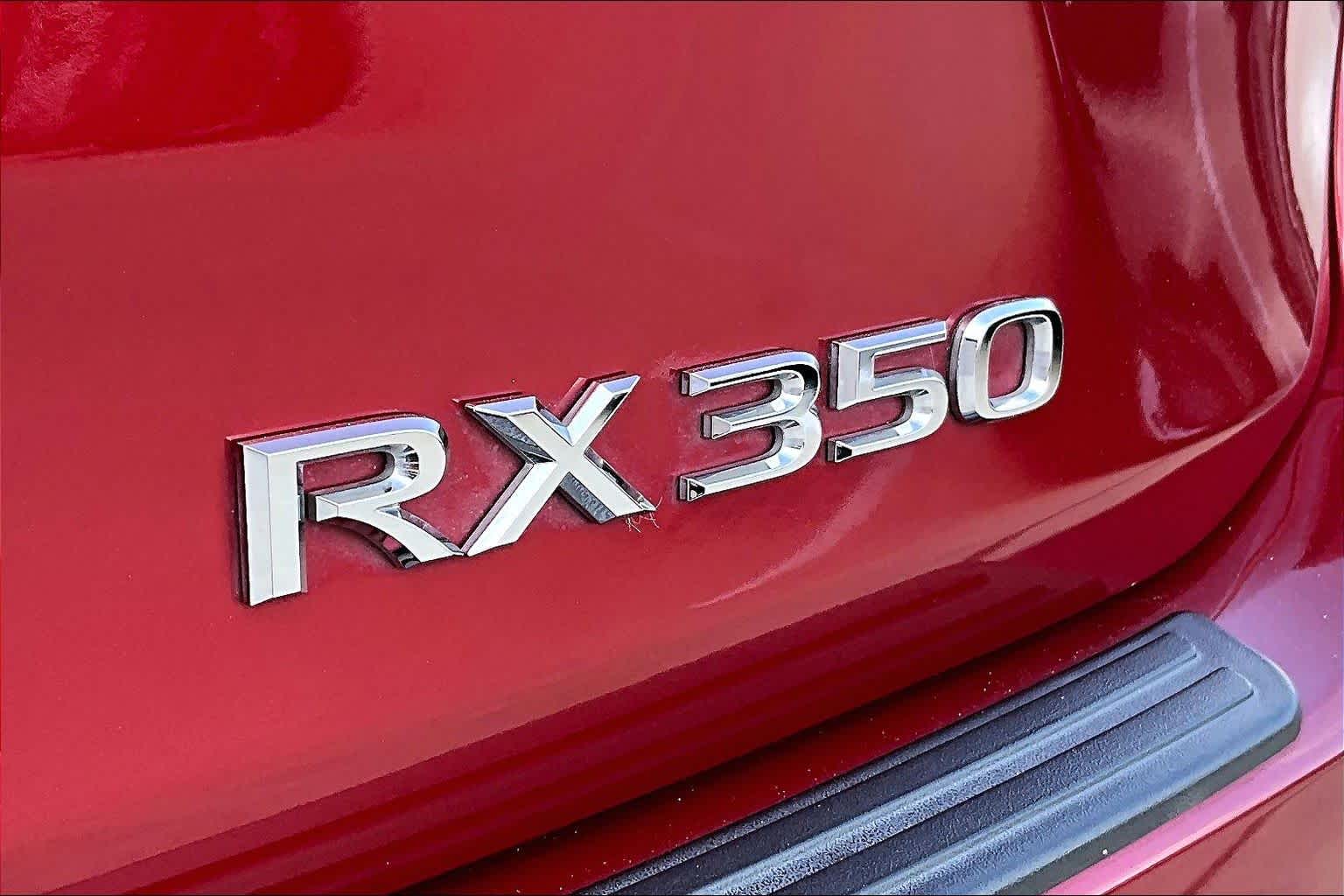 2019 Lexus RX 350  Matador Red Mica at Lexus of Clear Lake