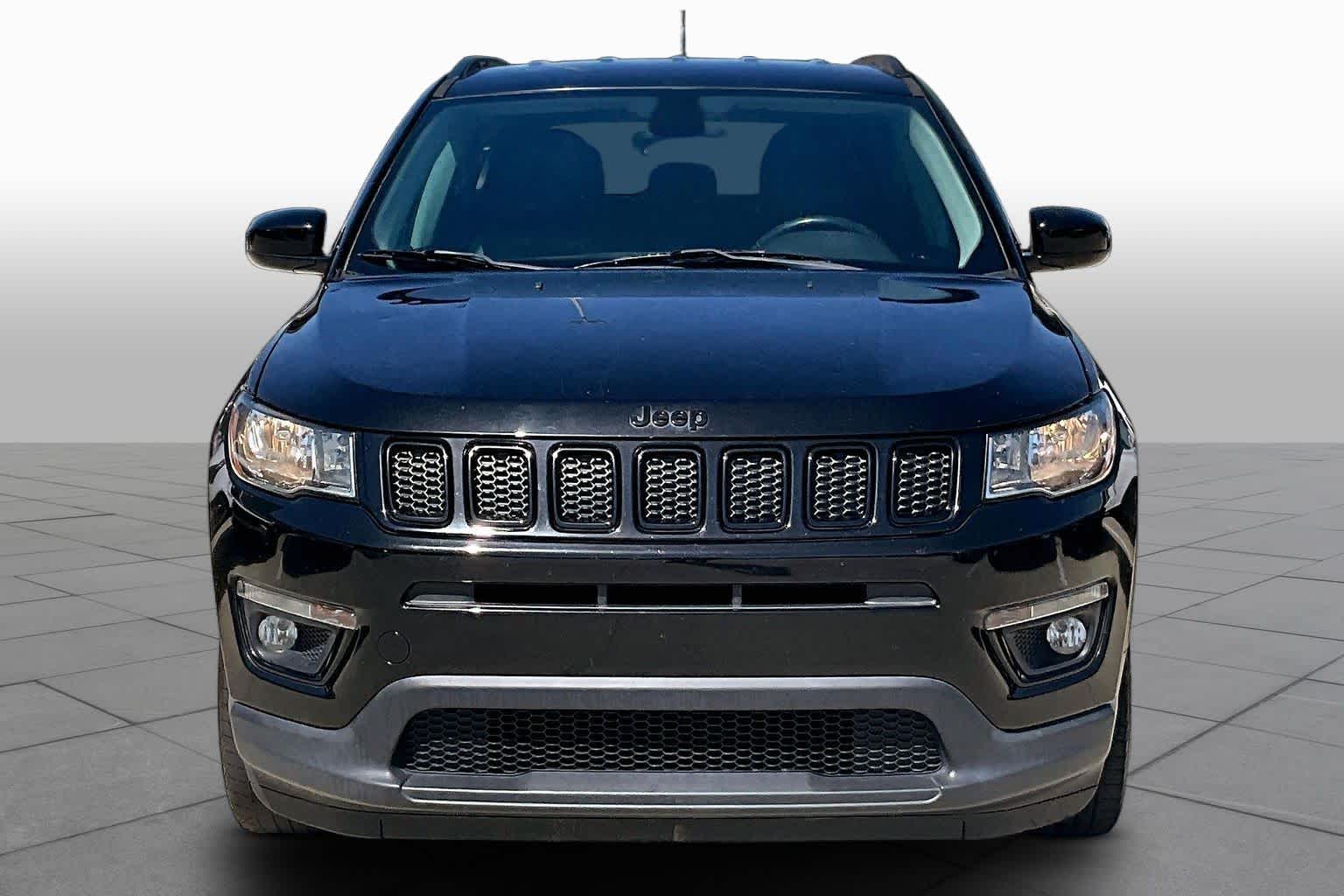 2018 Jeep Compass Altitude Diamond Black Crystal Pearlcoat at Mac Haik CDJR North Houston