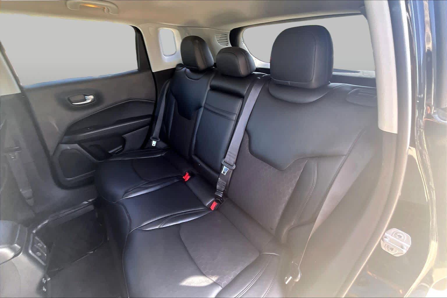 2018 Jeep Compass Altitude Diamond Black Crystal Pearlcoat at Mac Haik CDJR North Houston