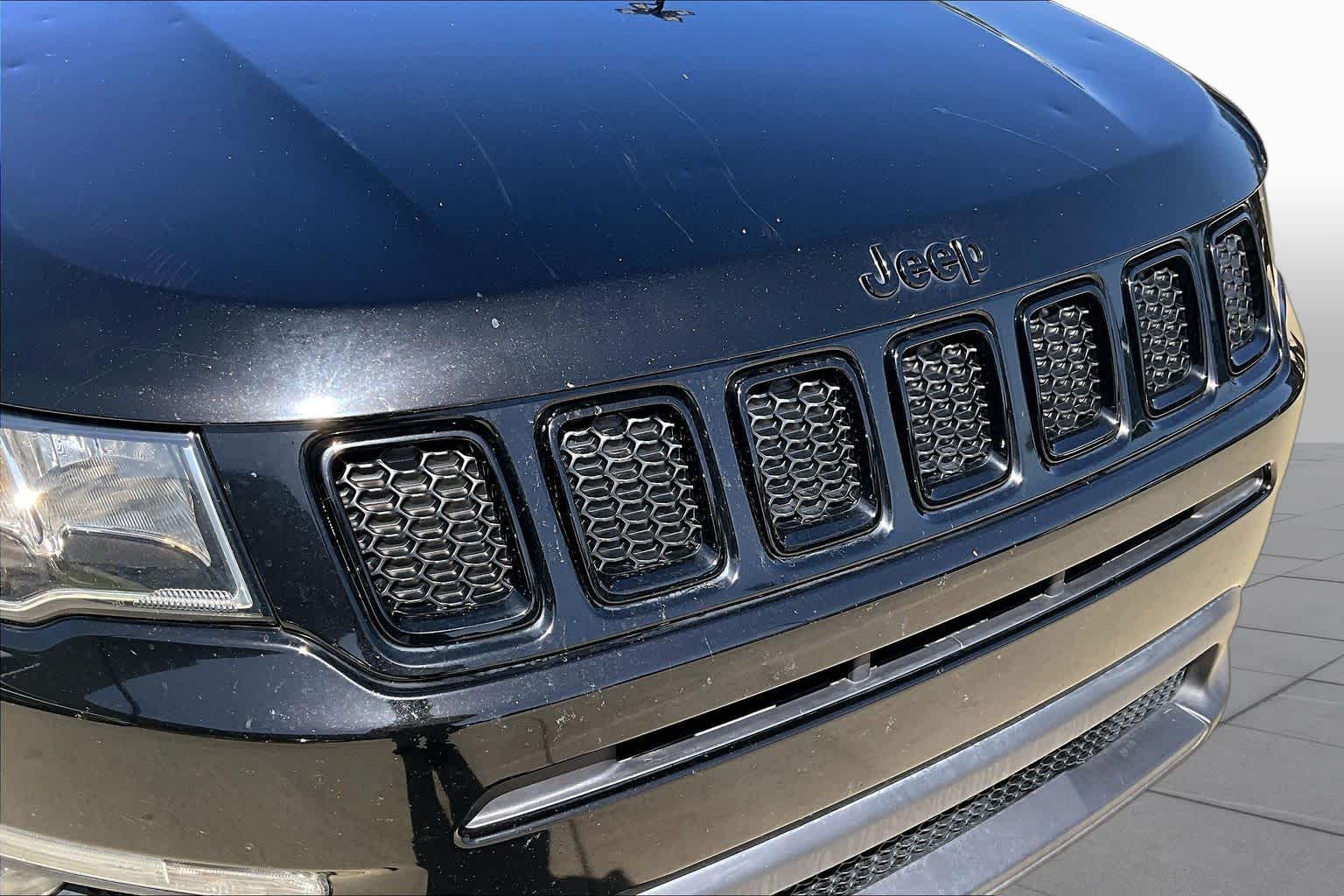2018 Jeep Compass Altitude Diamond Black Crystal Pearlcoat at Mac Haik CDJR North Houston