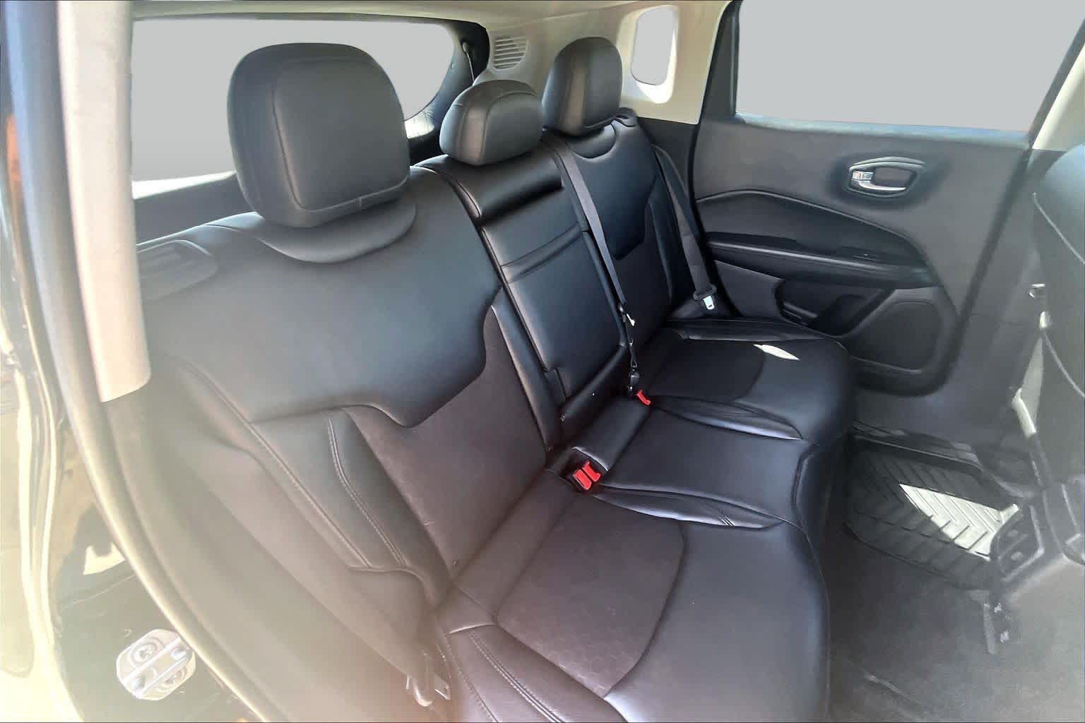 2018 Jeep Compass Altitude Diamond Black Crystal Pearlcoat at Mac Haik CDJR North Houston