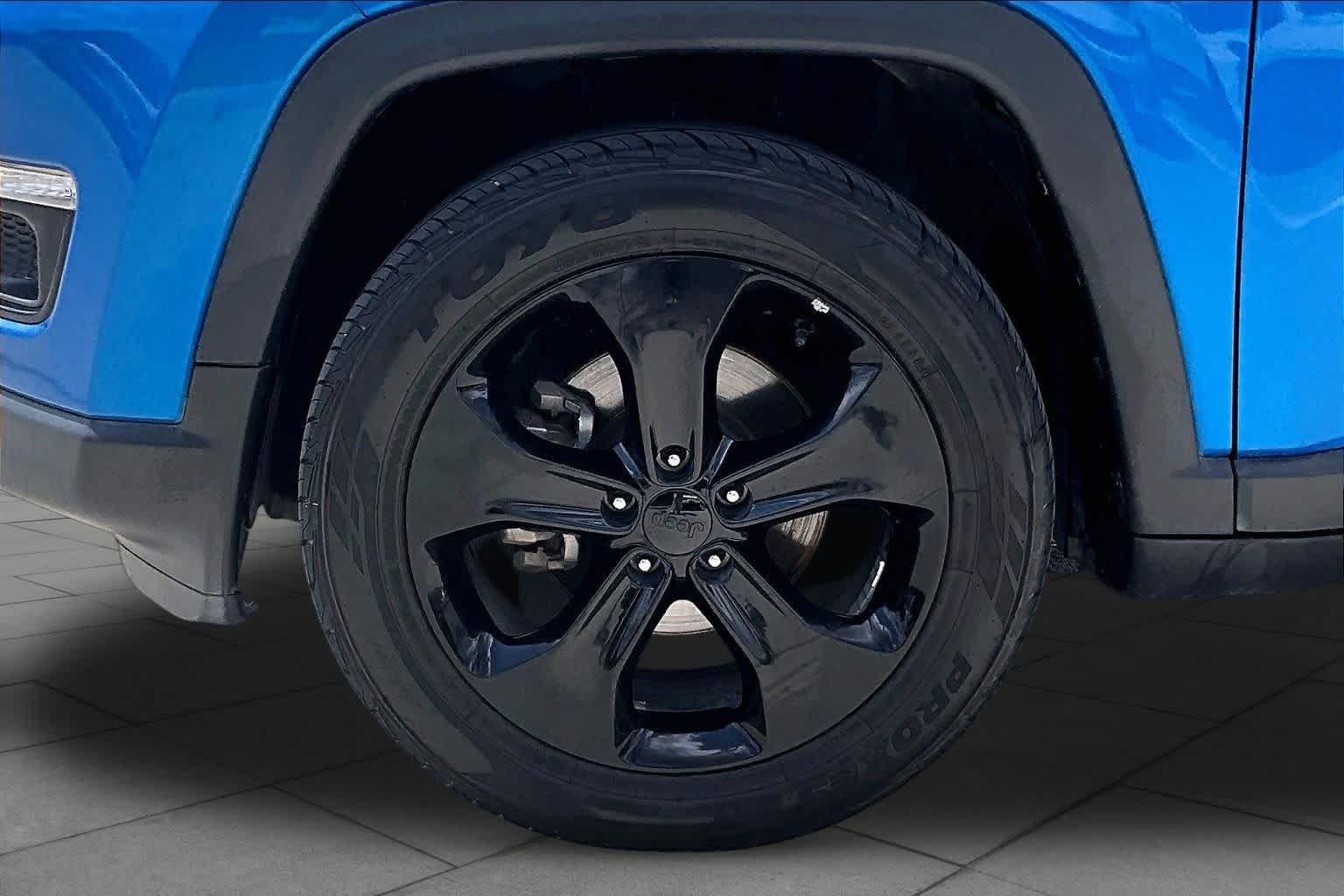 2019 Jeep Compass Altitude Laser Blue Pearlcoat at HGreg Houston