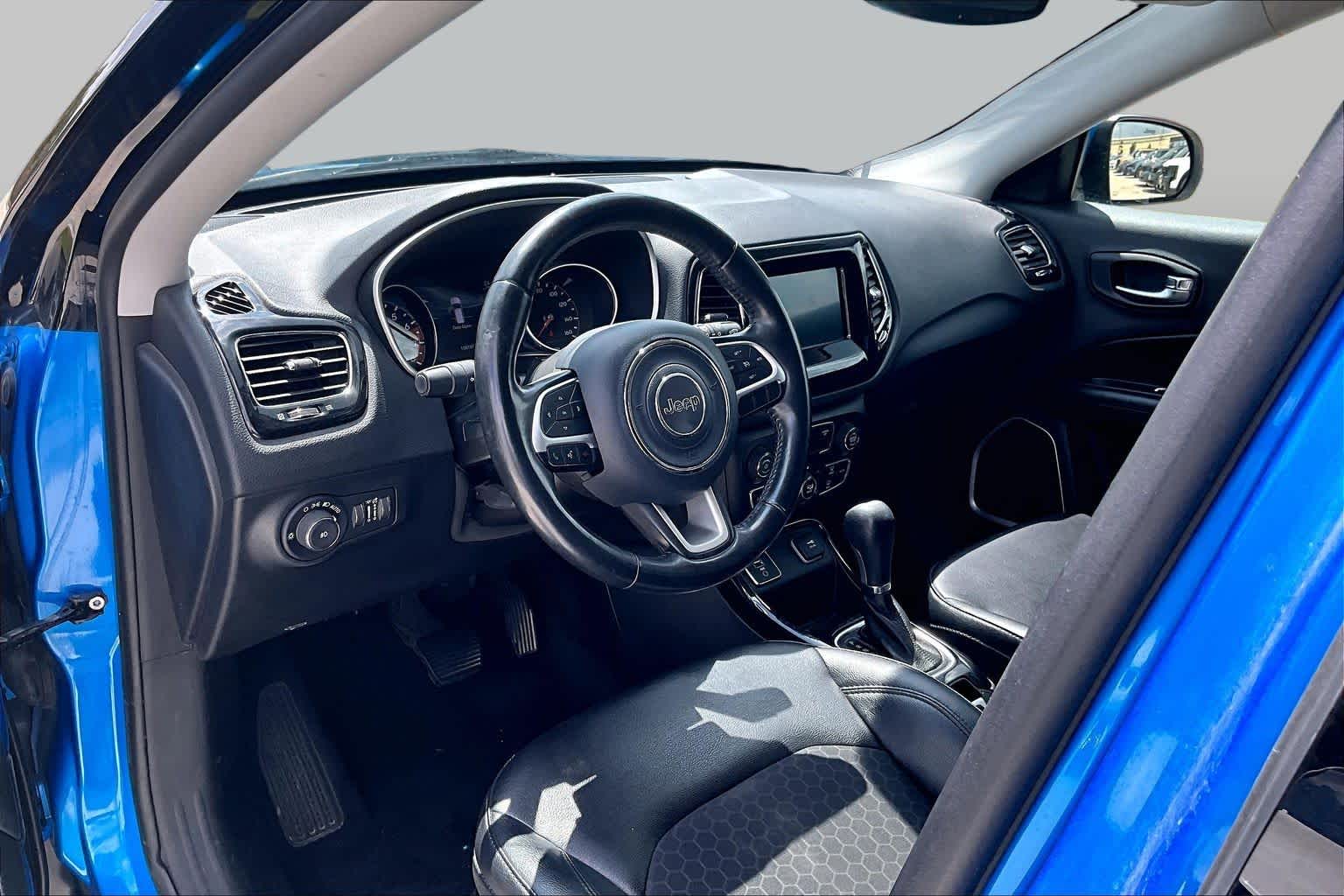 2019 Jeep Compass Altitude Laser Blue Pearlcoat at HGreg Houston
