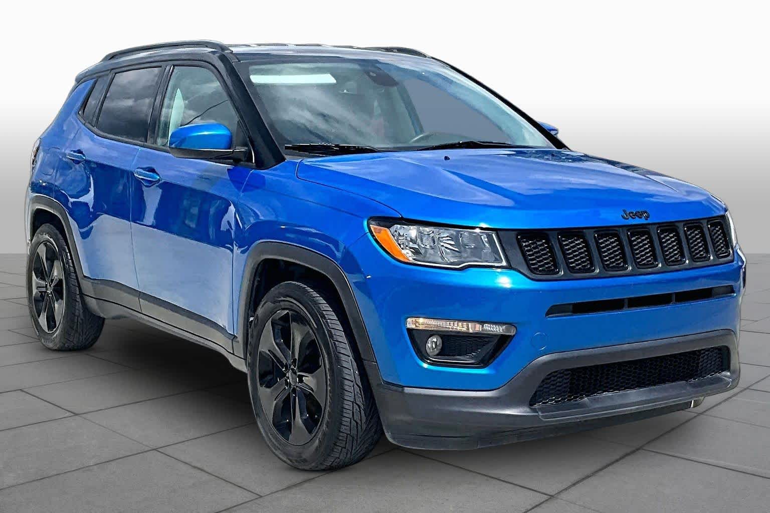 2019 Jeep Compass Altitude Laser Blue Pearlcoat at HGreg Houston