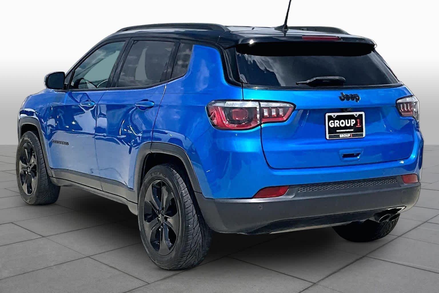 2019 Jeep Compass Altitude Laser Blue Pearlcoat at HGreg Houston