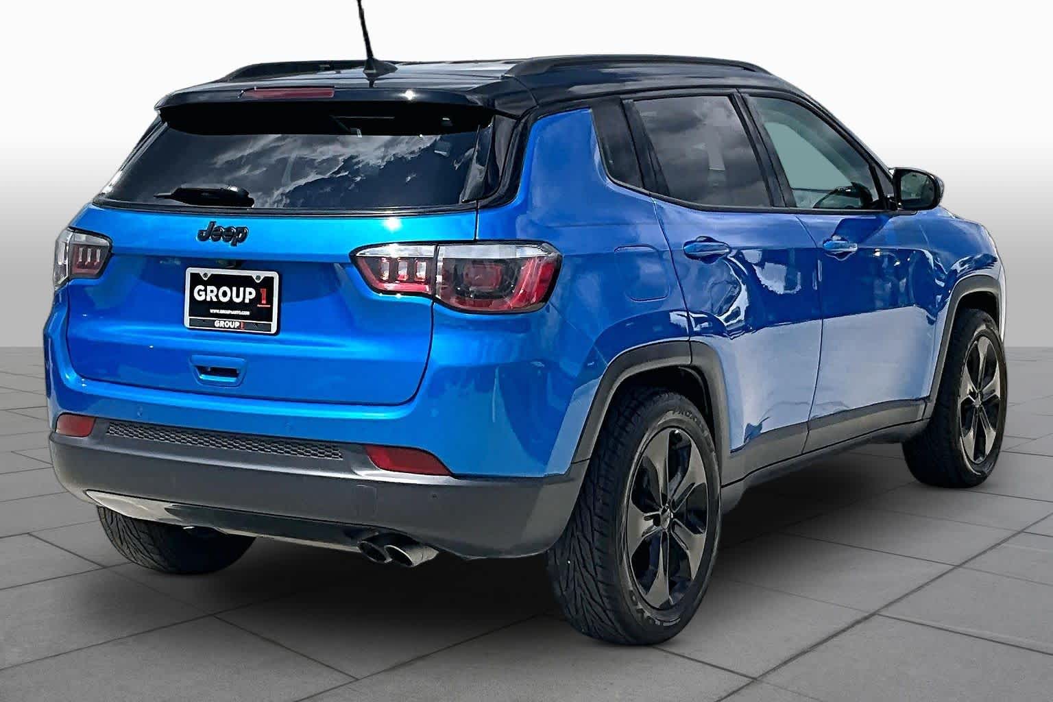 2019 Jeep Compass Altitude Laser Blue Pearlcoat at HGreg Houston
