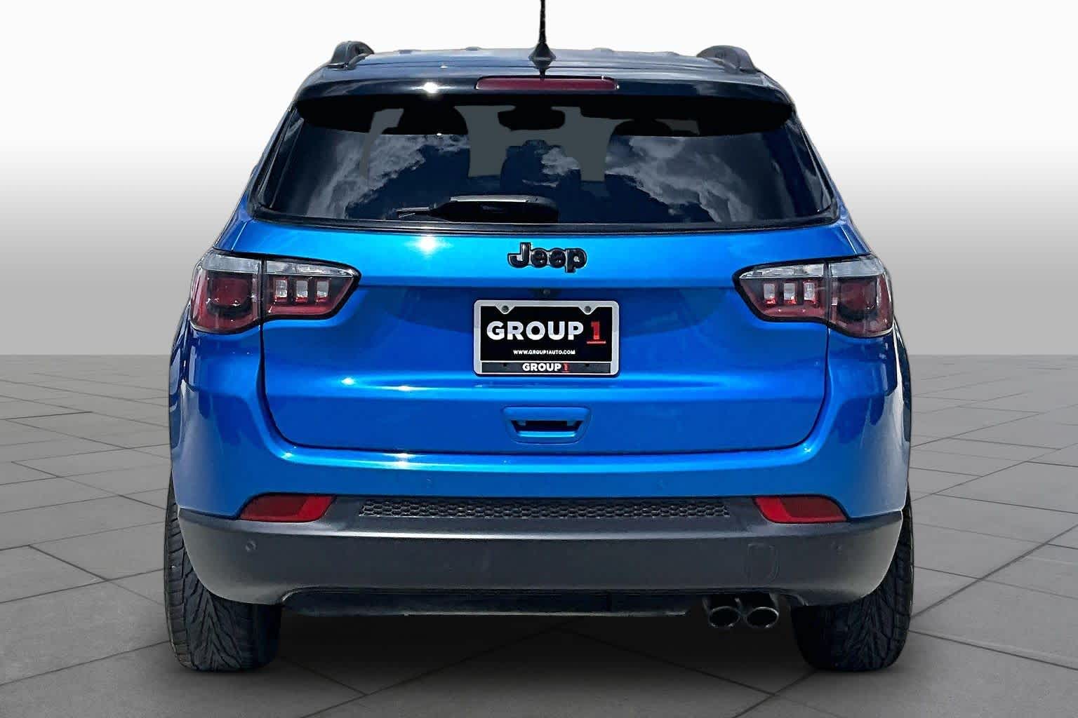 2019 Jeep Compass Altitude Laser Blue Pearlcoat at HGreg Houston