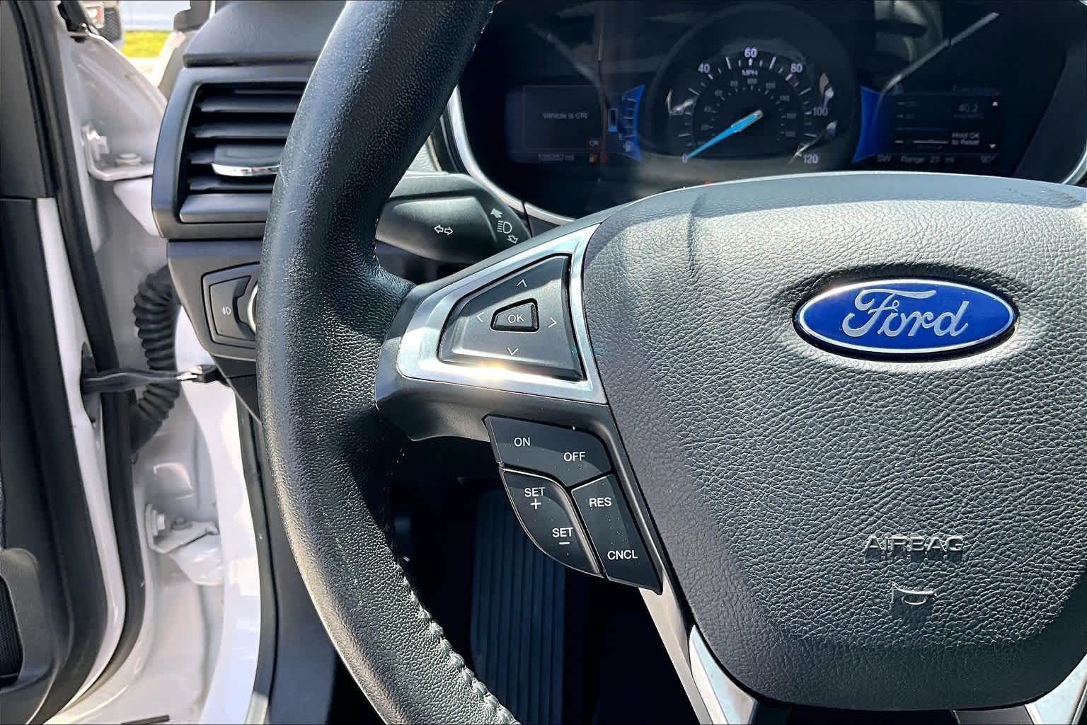 2017 Ford Fusion Energi Titanium White Platinum Metallic Tri-Coat at Beck & Masten Kia