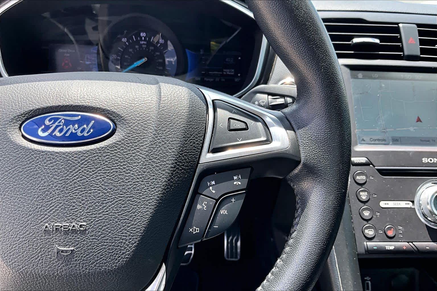 2017 Ford Fusion Energi Titanium White Platinum Metallic Tri-Coat at Beck & Masten Kia