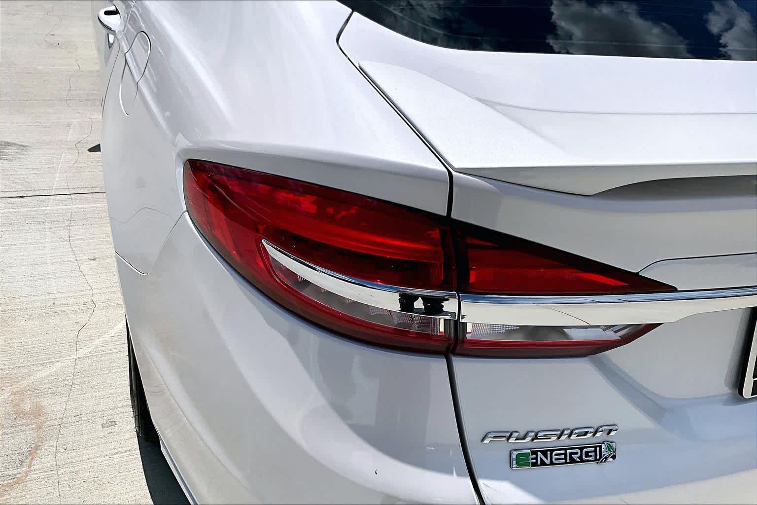 2017 Ford Fusion Energi Titanium White Platinum Metallic Tri-Coat at Beck & Masten Kia