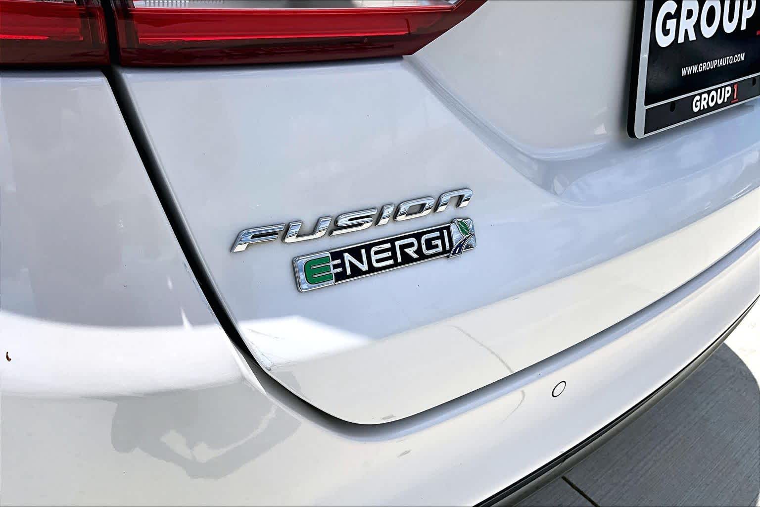 2017 Ford Fusion Energi Titanium White Platinum Metallic Tri-Coat at Beck & Masten Kia