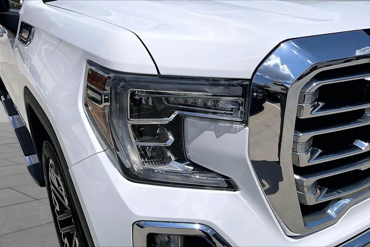 2019 GMC Sierra 1500 SLT Summit White at Texan GMC Buick