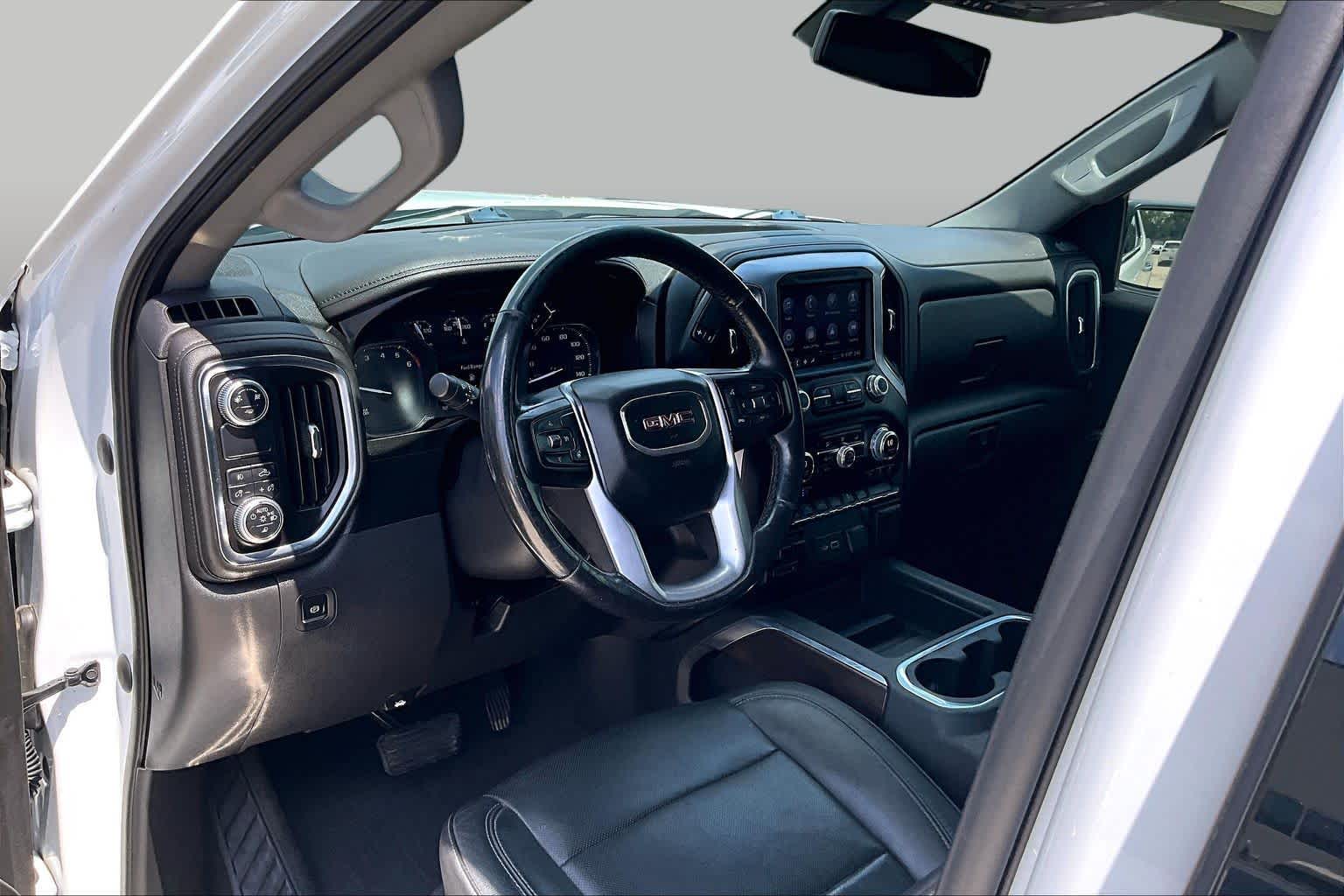 2019 GMC Sierra 1500 SLT Summit White at Texan GMC Buick