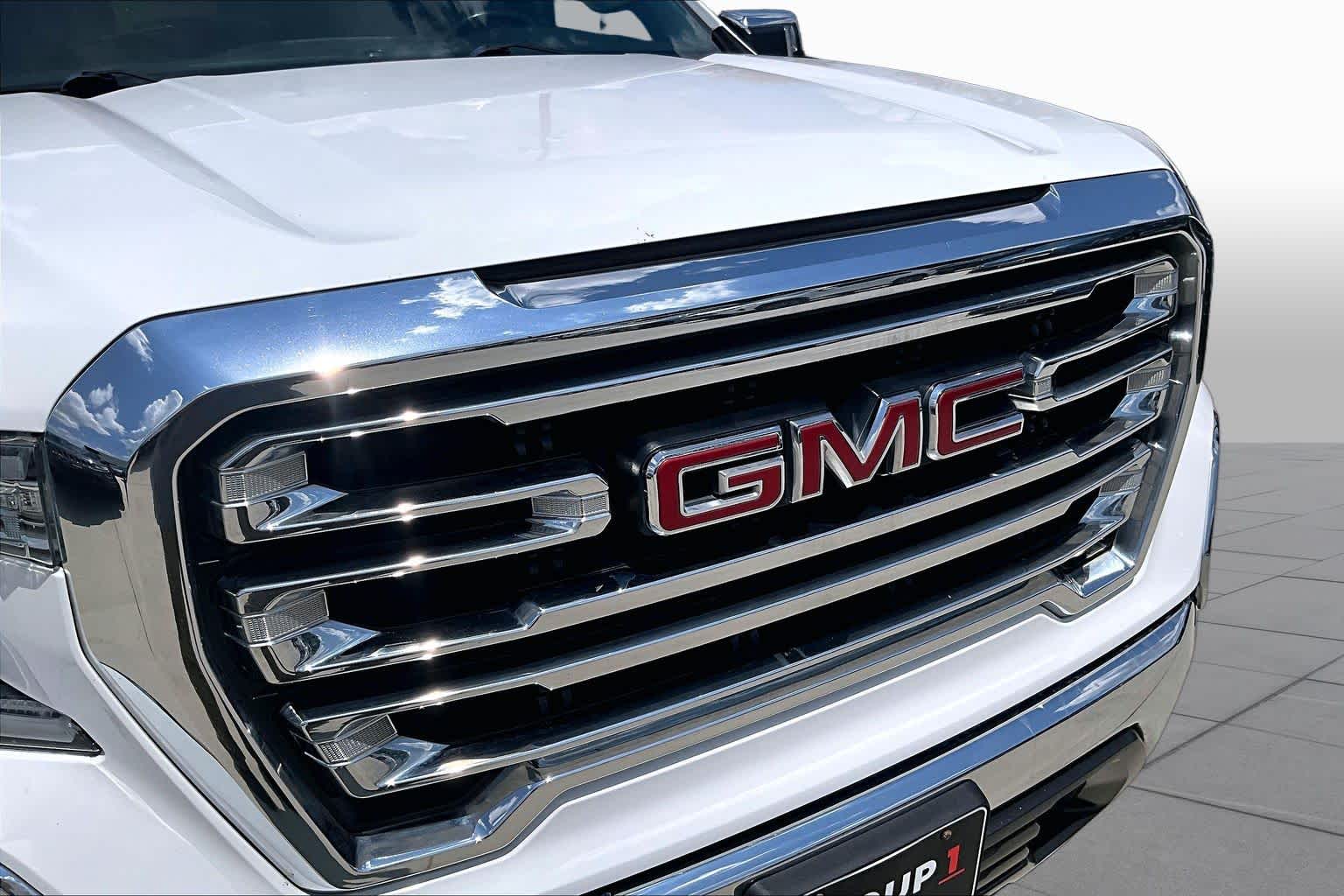 2019 GMC Sierra 1500 SLT Summit White at Texan GMC Buick