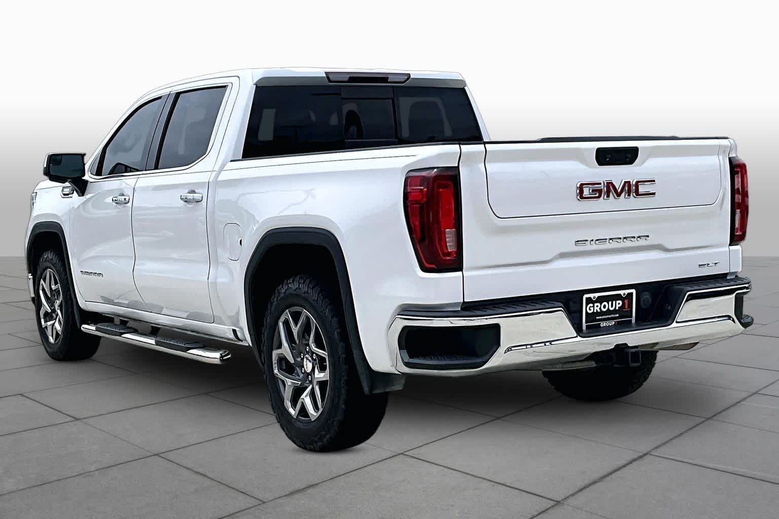 2022 GMC Sierra 1500 SLT White Frost Tricoat at Group 1 Toyota Southwest